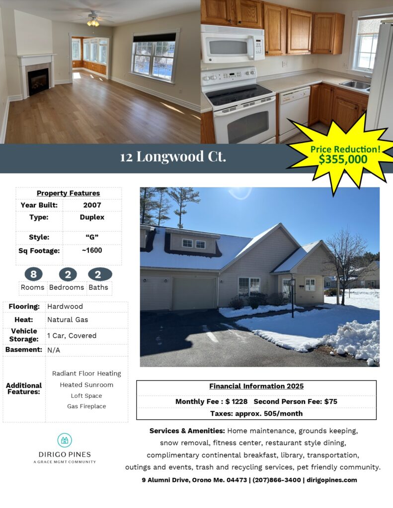 12 Longwood Court Flyer